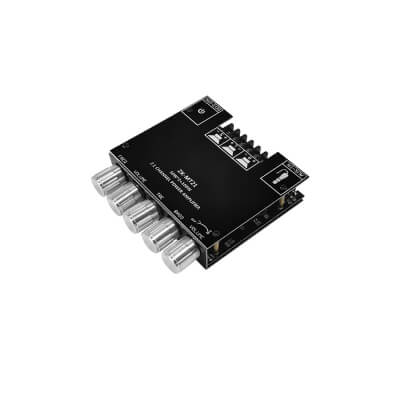 2,1-канальный Bluetooth 5,0 панель усилителя сабвуфера 50 Вт x2 + 100 Вт ZK-MT21-1