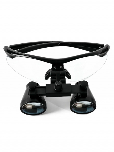 Стоматологические бинокуляры, 3.5-кратное увеличение LED, черный кейс-1
